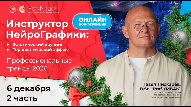 6 декабря 2 часть Онлайн-конференция «Инструктор НейроГрафики. Профессиональные тренды 2026»
