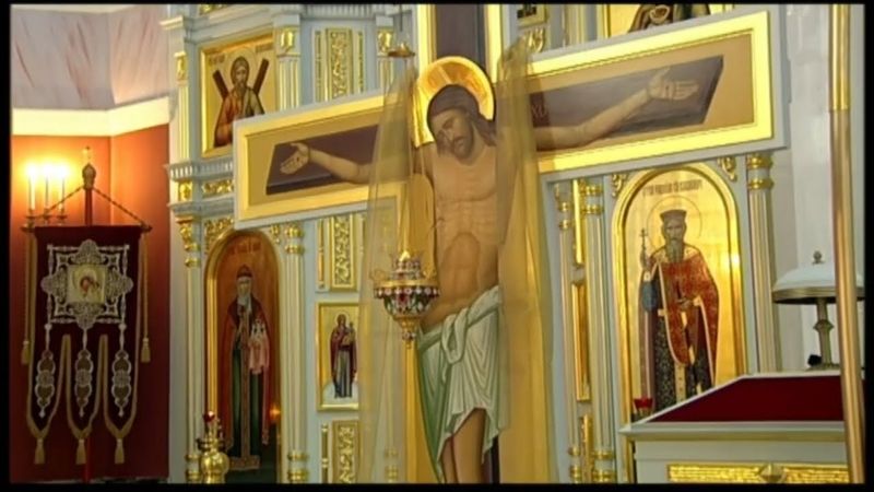 Божественная литургия 6 июня 2025, Храм Воздвижения Креста Господня на Каменке, г. Санкт-Петербург