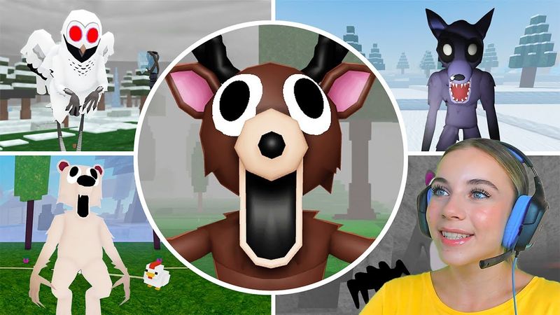 99 ДНЕЙ ВЫЖИВАНИЯ В ЛЕСУ С СОВОЙ, ОЛЕНЕМ, ВОЛКОМ, МЕДВЕДЕМ, КОТОМ, ЛОСЕМ в ROBLOX!