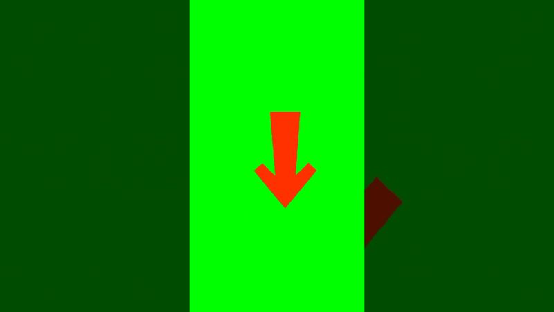 green screen drop down arrow #greenscreen #effects #animation