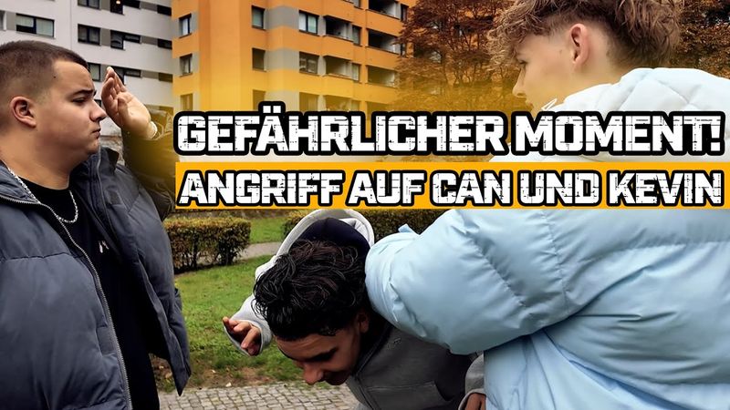 Gefährlicher Moment im Märkischen Viertel! Can & Kevin werden angegriffen! // VDSIS