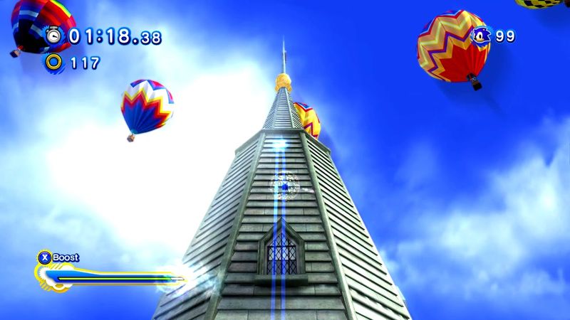 Sonic Generations: Rooftop Run Act 2 - Modern Sonic (4K 60FPS)