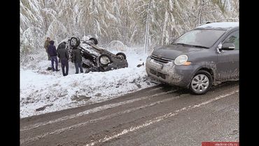 Авари и ДТП на ЗИМНЕЙ дороге торопыги и водятлы за рулем