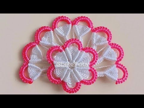 Mekik oyası dolgulu yelpaze 2