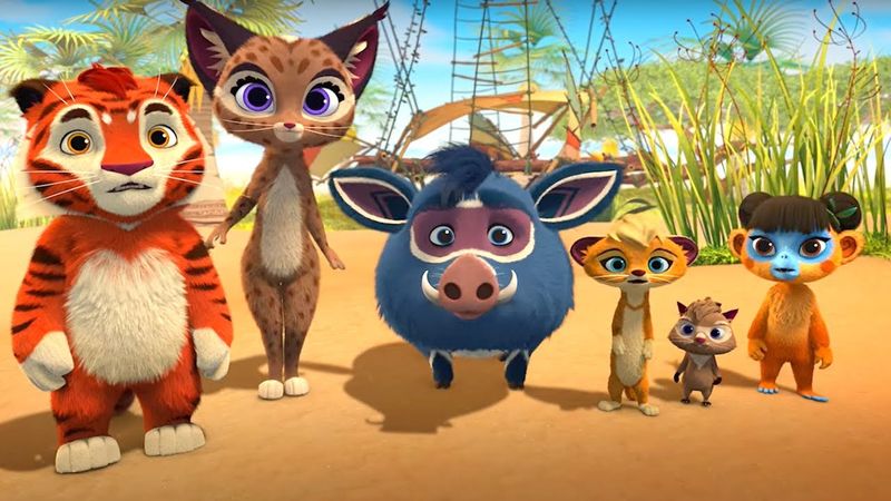 Кто может обогнать гепарда? — Сборник мультфильмов — Лео и Тиг