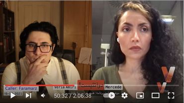 Persian_2Atheists_Veria Amiri_Mercede_Full live show 15-10-2021 دوآتئیست_برنامه زنده کامل_وریا امیری