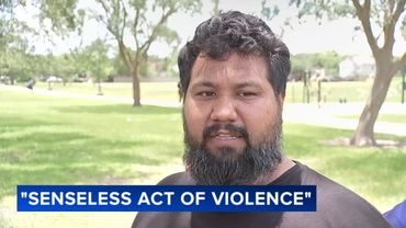 2 neighbors fatally shot several times from behind while taking a walk at SW Houston park, HPD says