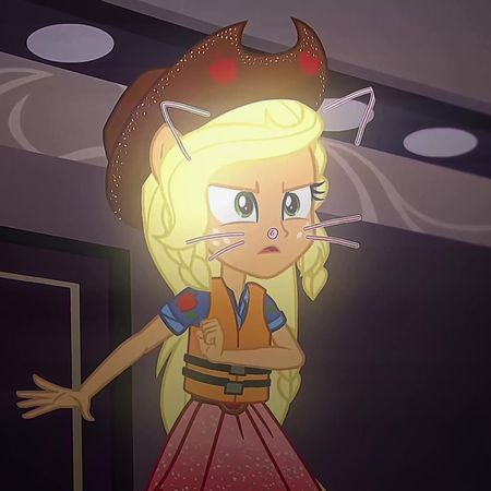 #APPLEJACK | meow meow | #edit #equestriagirls #fyp #viral 
