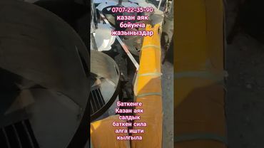 сатылды казандар баткенге