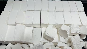 HB🎉 | Fresh Plain Gym Chalk ASMR Crush | Oddly Satisfying ASMR