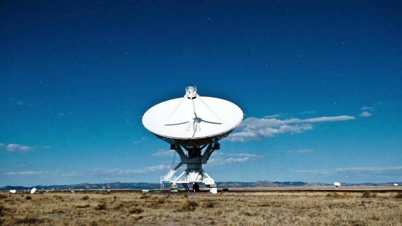 vibrant sky satellite dish timelapse  1mdt3g h  D