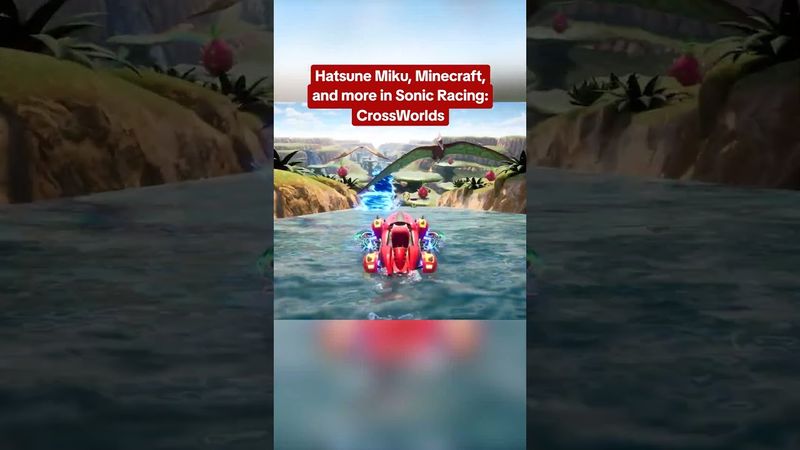 Hatsune Miku, Minecraft, and more in Sonic Racing: CrossWorlds! #ignsummerofgaming #summergamefest