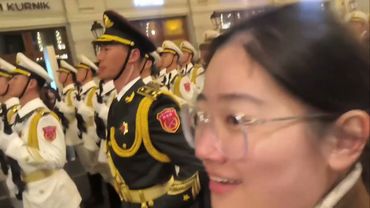 中国军队参加俄罗斯胜利日阅兵彩排完整视频｜新闻特写20250507