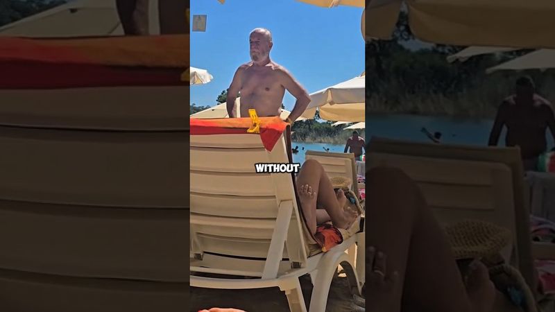 Suami Ini Membawa Hari Pantainya ke Level yang Baru 😅 #shorts