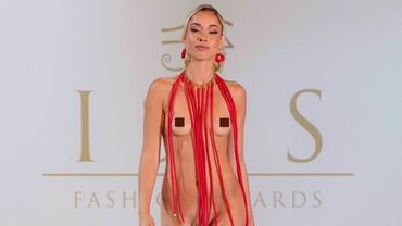 Isis Fashion Awards 2025 Part 7 (Nude Accessory Runway Catwalk Show) Accesoires by Criola