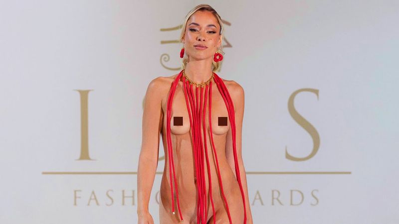 Isis Fashion Awards 2025 Part 7 (Nude Accessory Runway Catwalk Show) Accesoires by Criola