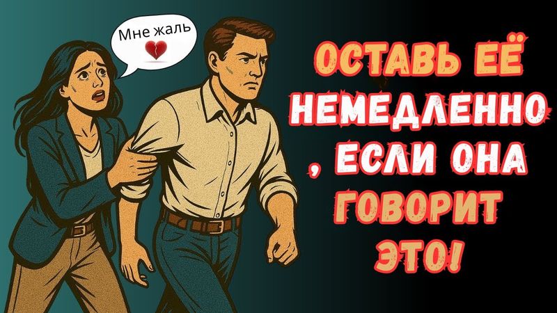 ОБЯЗАТЕЛЬНО ПОСМОТРЕТЬ! – Если женщина СКАЖЕТ вам эти 5 вещей, НЕМЕДЛЕННО УХОДИТЕ ОТ НЕЁ