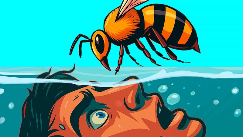 Худшее, что вы можете сделать во время атаки пчел