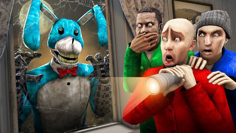 КРОЛИК БОН! СТРАШНЫЙ КРОЛИК ОХОТИТСЯ НА НАС! УГАР И БЕЗУМИЕ В Garry`s Mod