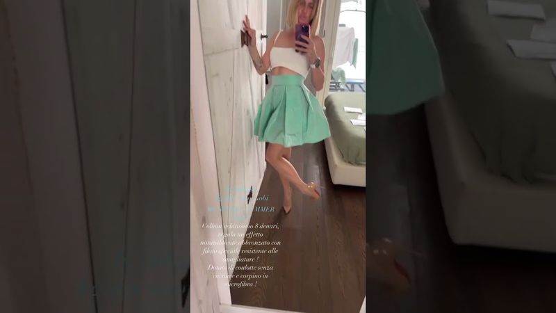 Katia Pedrotti collant carne