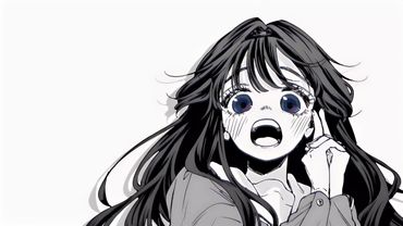 Waguri Kaoruko Sketch Anime 4k Live Wallpaper