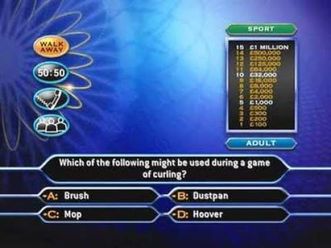 Who Wants To Be A Millionaire? 5th edition DVD - Lose and Win the Million