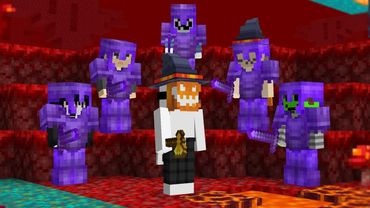 Майнкрафт Спидранер против 5 Незеритовых Охотников