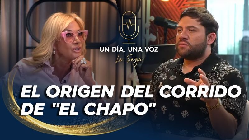 "No conocí a El Chapo pero le grabé su corrido" Luis R. Conriquez | Un día una voz