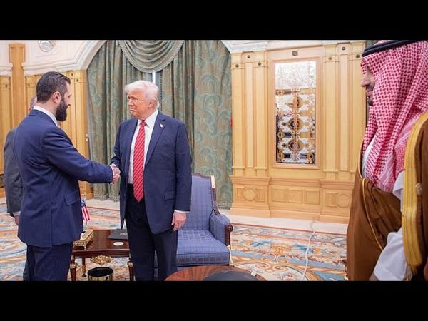 Trump meets Syria’s 'young, attractive' al-Sharaa in Saudi Arabia and lifts sanctions on Damascus