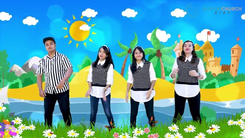 Lagu Anak Sekolah Minggu – “Sungai sukacita-Mu”