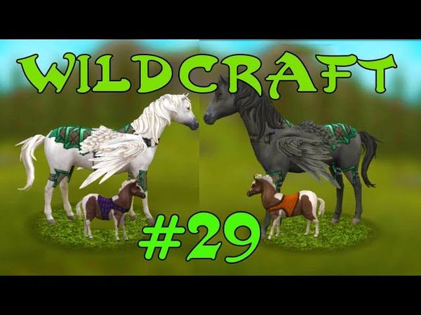 WildCraft Симулятор жизни зверей Онлайн #29 Появились на свет ДВА жеребенка!