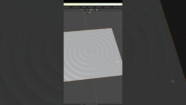 Make Water Ripples In Blender - Beginner Tutorial #blender3d #blendertutorial
