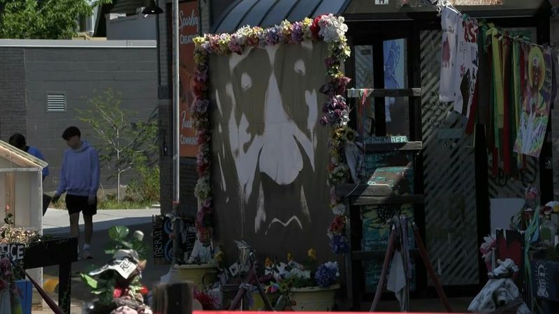 Fifth anniversary of killing of George Floyd by police officer: Scene at George Floyd Square | AFP