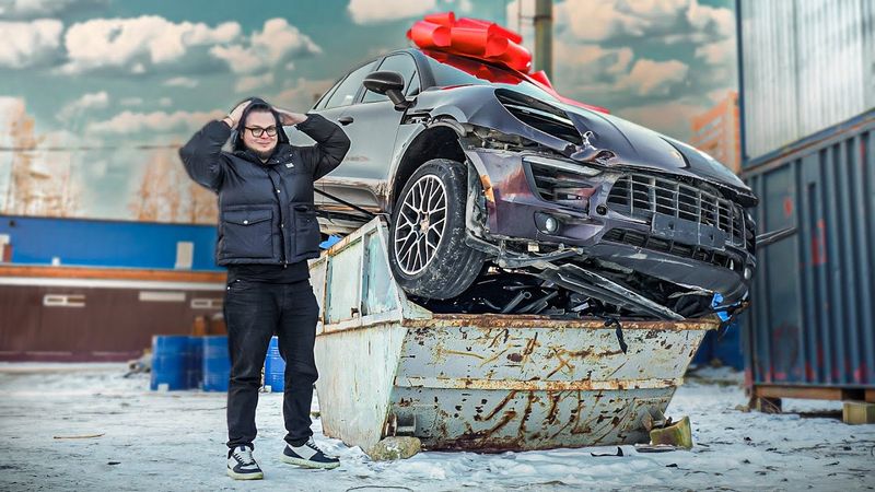 Нас ПОДСТАВИЛИ! Тот самый ПОРШ из МУСОРКИ…