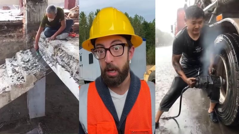 Funniest Situations Of Construction Workers #adamrose #construction #engineering #workers