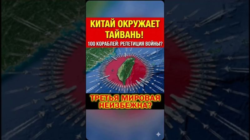 100 КОРАБЛЕЙ КИТАЯ: Репетиция Третьей мировой? 🇨🇳