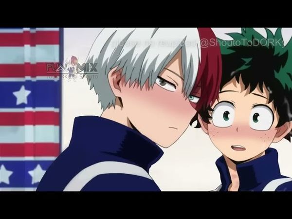 SFW Tododeku Kiss Behind The Scenes (BTS) 4 | Todoroki x Midoriya (YAOI)