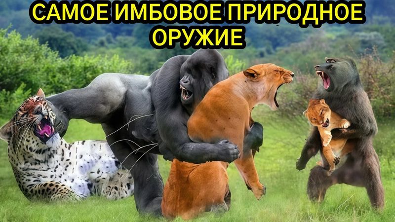 Какое оружие у животных САМОЕ ЭФФЕКТИВНОЕ?