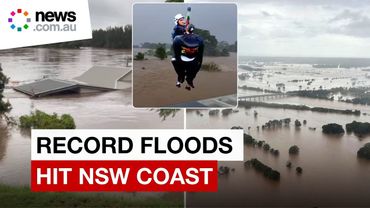 Record floods swamp NSW Mid North Coast as crisis deepens