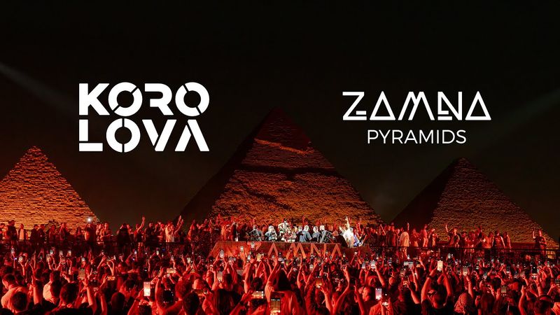 KOROLOVA - Live @ Zamna Pyramids, Egypt [Melodic Techno & Progressive House Mix]