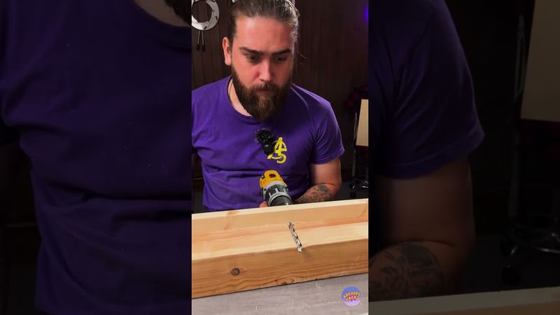 This Hack Makes Hewing Wood SO EASY! 😱🪓 #DIY #Hack