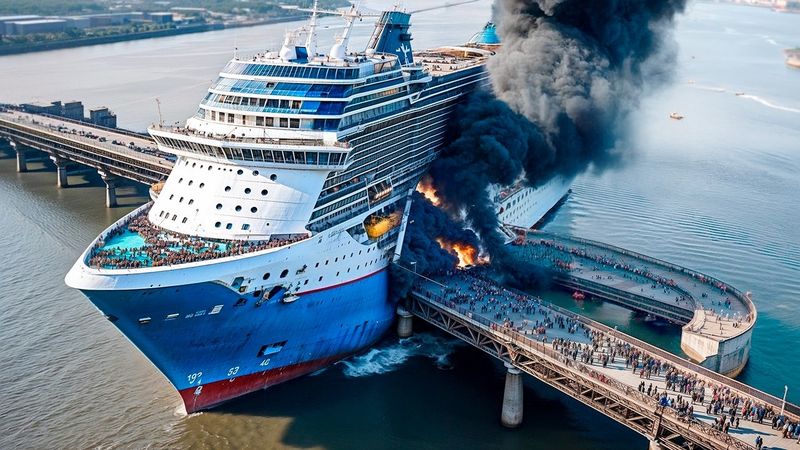 BIGGEST SHIP COLLISIONS AND MISTAKES CAUGHT ON CAMERA
