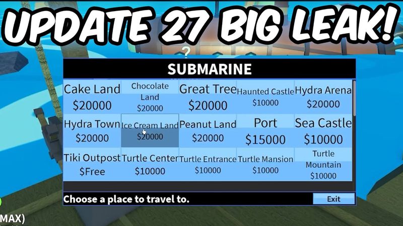 Blox Fruits Update 27 Submarine System LEAKED & It’s INSANE!