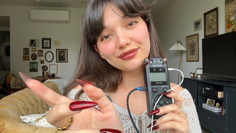 Fast and Aggressive ASMR With The Tascam ( Mic Triggers, Build Up Tapping, Mouth Sounds, More! )