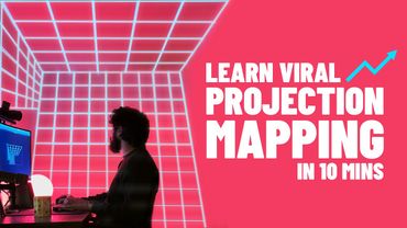 Learn VIRAL projection mapping in 10 minutes (beginner)