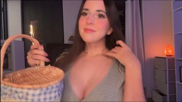 ASMR 🧸 TU NOVIA ENAMORADA TE CONSIENTE Y TE AYUDA A DORMIR