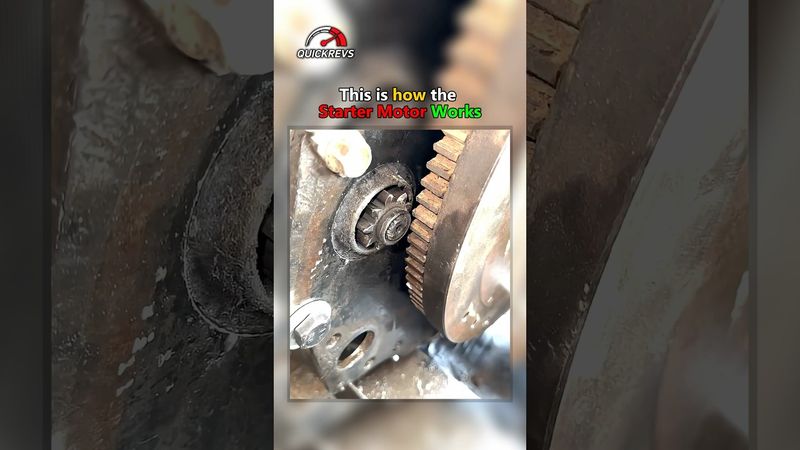 This Is How The Starter Works 🤔