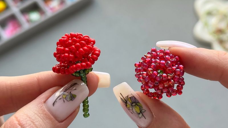 Beaded Rose 🌹 | Beautiful DIY Flower Tutorial