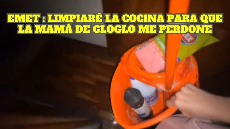 EMETSUKI LIMPIARÁ LA COCINA PARA QUE LA MAMÁ DE GLOGLO LA PERDONE
