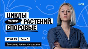 Циклы растений. Споровые | Биофак 2025 | Урок 54